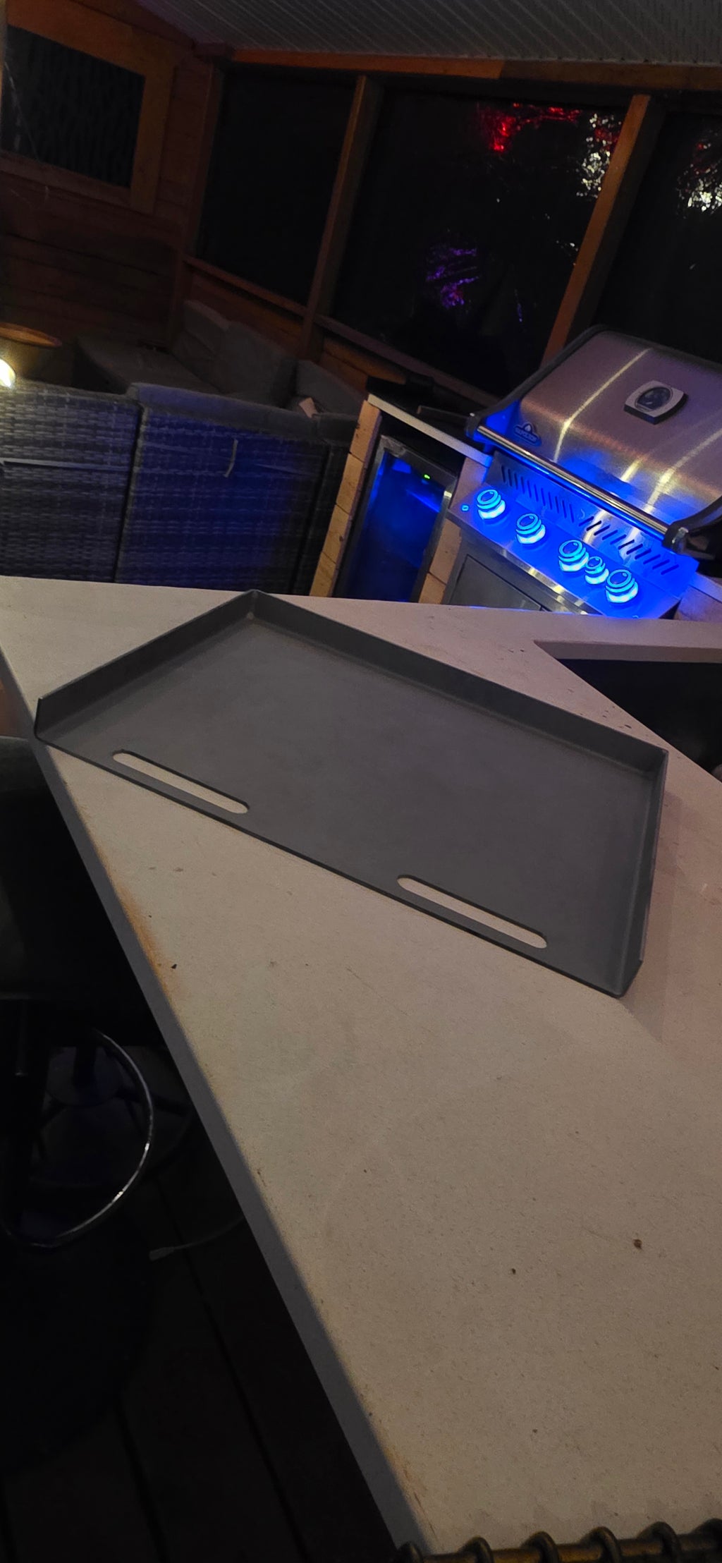 Plancha 16"x20" pour BBQ